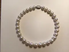 連休お値下げ【美品 】バーニーズ ニューヨーク大粒天然淡水パールネックレス