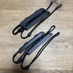 任天堂Switch　純正品　正規品　ジョイコンストラップ黒【4本セット】