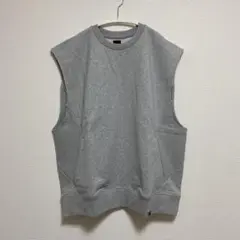 LANTERN URAKE NO SLEEVE VEST グレー