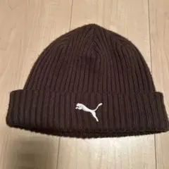 Puma ブラウン ニット帽 アメカジ