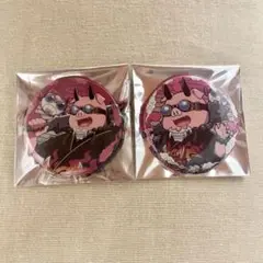 【新品2点セット】ドズル社★百鬼夜行★缶バッジ★おおはらMEN