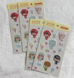 はたらく細胞　ぷくぷくシール　ぷっくりシール　アニメ