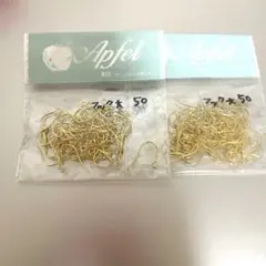 新品【ピアス】サージカルステンレスのゴールド・100個