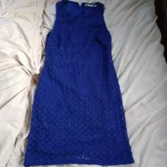 ZARA　ロイヤルブルー　ワンピース