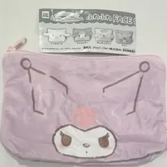 sanrio characters ふわふわ FACE台形ポーチ クロミ