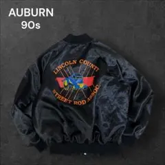 AUBURN 90s US古着 ナイロンジャケット ブルゾン ストリートロッド