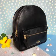 COACH コーチ リュック 新品 大人気 ブラック シンプル 大人気