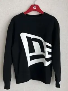 ニューエラ　NewEra 黒 スウェット トレーナー プルオーバー