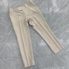ロートレアモン テーパードパンツ ベージュ ストレッチ素材 40サイズ