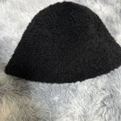 SALOON フリース バケットハット 黒