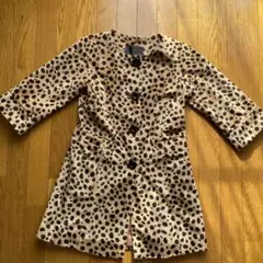 スマッキーグラム SmackyGlam 七分袖ヒョウ柄コート 中古品