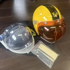 スマイル buco L(60-61)サイズ ユースド おまけインカム付き BUCO ajito SMILE スマイル ブコ ジェット ヘルメット SMALL