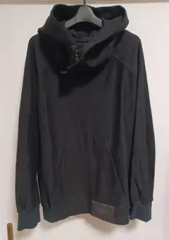 julius 黒 1 カウルフーデッドジャケット　パーカー