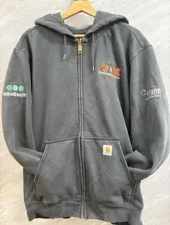 【Carhartt】【カーハート】【フルジップパーカー】【 L】【ブラック】