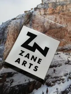 ZANE ARTS☆ゼインアーツ☆ロゴ☆ステッカー☆黒文字☆切り文字