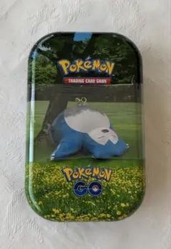 ポケモンカード　ポケモンGO 海外限定　ミニ缶　カビゴン　未開封
