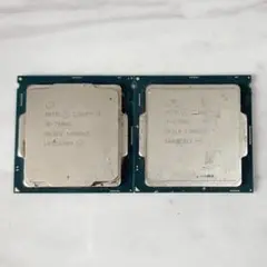INTEL CORE i5-7600K 2個まとめ売り