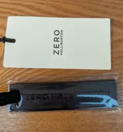 ZERO HALLIBURTON ネームプレート ブラック