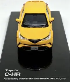 オーバーステア トヨタ C-HR 2017 イエロー 1/64 インターアライド