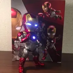 【希少・レア】アイアンマン3 フローティング　ゴールデンアーマー　エッグアタック エッグアタック アイアンマンMK3 マグネティックフローティング