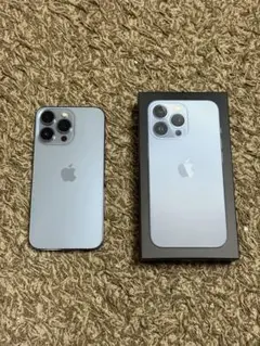 【美品】iPhone13 Pro Max 256GB シエラブルー 箱あり
