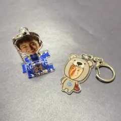 元茨城ロボッツ 鎌田真選手　コト キーホルダー 2点セット 未使用