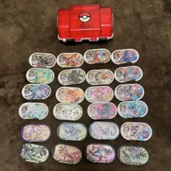 ポケモン　メザスタ　タグ24枚＋ケース