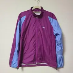 PUMA【プーマ】スポーツウェア セットアップ ロゴ 紫 パープル 上下セット