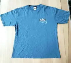 KAVU 青 コットン Tシャツ