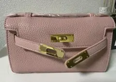 大人気❣️ベビーピンク　新品未使用　高見えバック定価7800円＋税