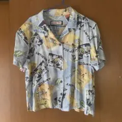 Jamaica Bay アロハシャツ　南国柄