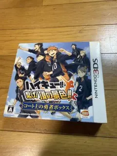 ハイキュー　3DS ソフト　コート上に勇者ボックス