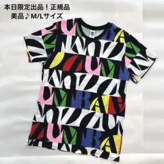 本日限定出品！正規品　美品♪ ズンバ　マルチカラーTシャツ　M/Lサイズ