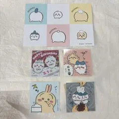 ちいかわらんど　ノベルティ　ポストカード　ステッカー