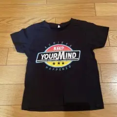 子ども用 黒 Tシャツ（100cm）