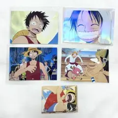 ワンピース　ルフィ　カード　アニメ　初期　レア　希少　ONE PIECE