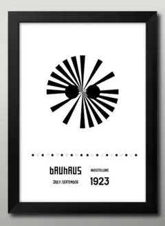 15960■ポスター アート 絵画『バウハウス　BAUHAUS』A3 マット紙