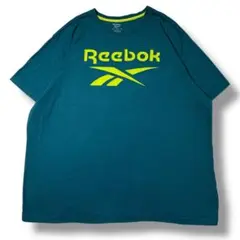 F459　【即購入OK】　Reebok　半袖Tシャツ　サイズ2XL　グリーン