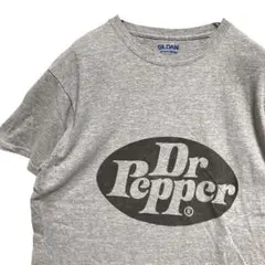 BJOF 企業 Tシャツ 古着 グレー ドクターペッパー Dr Pepper