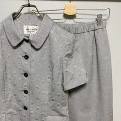 タグ付き jun ashida ジュンアシダ セットアップ スーツスカート 古着