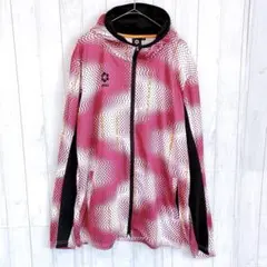 希少 スフィーダ ジャージ 総柄パーカー 大きいサイズ 2XL サッカー 練習着