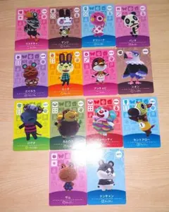 あつまれどうぶつの森　amiibo　カード　まとめ売り　アミーボカード　セット