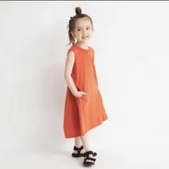 ブランシェス　バックデザインワンピース