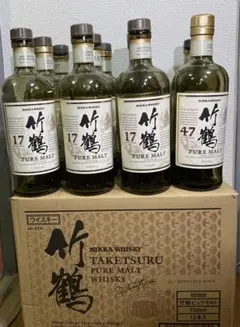 竹鶴17年空瓶×12本