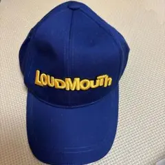 LOUDMOUTH ネイビー キャップ