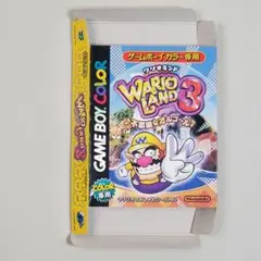 GBカラー 空き箱 ワリオランド3 ※注意!ソフトなし※