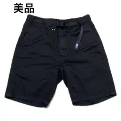 ノースフェイス ショートパンツ 黒 パープルレーベル ストレッチツイルショーツ