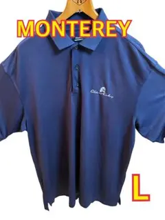 Monterey ネイビー ポロシャツ L