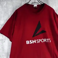 JERZEES BSN SPORTS ロゴ Tシャツ XL 赤