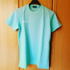 asics ミントグリーン色 Tシャツ 【レディース・Sサイズ】